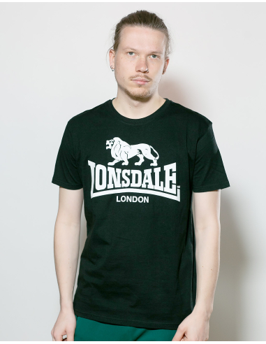 Lonsdale - T-Shirt - Logo - Black