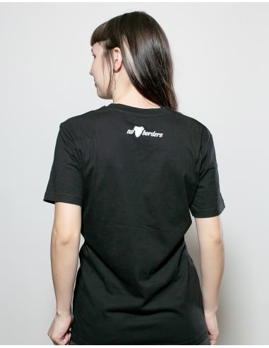 Leave No One Behind (Belarus) - No Borders - SOLI T-Shirt - Black - @ No Borders