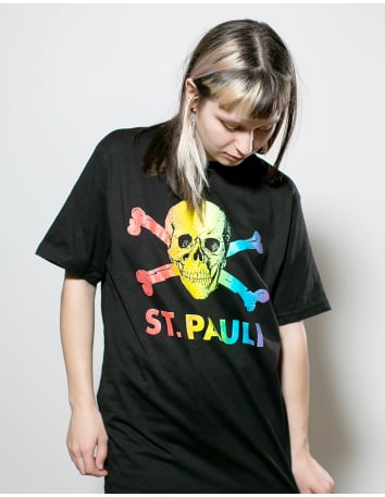 St. Pauli - Captains Band - Rainbow Skull and Crossbones - @ No Borders