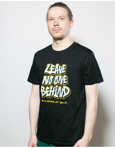 Leave No One Behind (Belarus) - No Borders - SOLI T-Shirt - Black - @ No Borders
