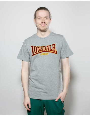 Lonsdale - T-Shirt - One Tone - Weinrot - @ No Borders