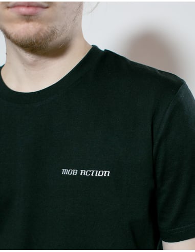 Mob Action Classic - T-Shirt - Black/White - @ No Borders