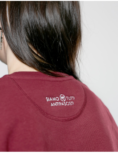 Siamo Tutti Antifascisti - Mob Action - Sweater - Burgundy - @ No Borders