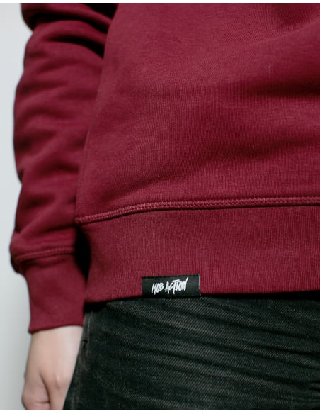 Siamo Tutti Antifascisti - Mob Action - Sweater - Burgundy