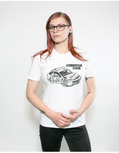 Free Adel - No Borders - SOLI T-Shirt - White - @ No Borders