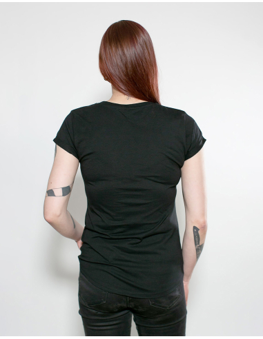 System Change Not Climate Change - No Borders - T-Shirt fitted - Black - @ No Borders