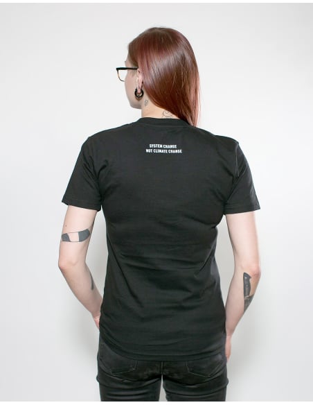 Antifa For Future - No Borders - T-Shirt - Black