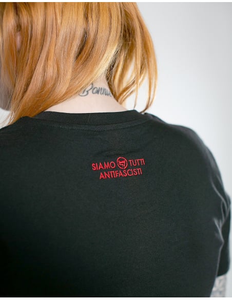 Siamo Tutti Antifascisti - Mob Action - T-Shirt - Black