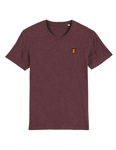 No Borders Cockatoo - T-Shirt - Heather Grape Red