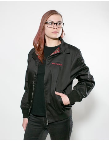 Mob Action Classic - Jacke - Hooded Harrington - Black/Red - @ No Borders