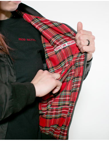 Mob Action Classic - Jacke - Harrington - Black/Red - @ No Borders