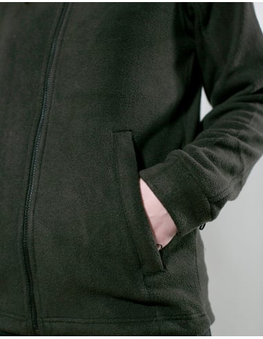 Mob Action Classic - Fleecejacke - Schwarz/ Rot - @ No Borders