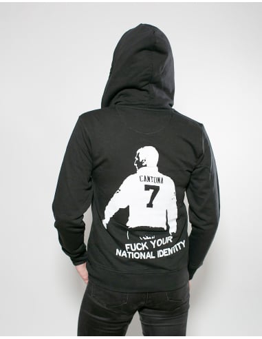 Roter Stern Leipzig - Zipper - Cantona - Black - @ No Borders