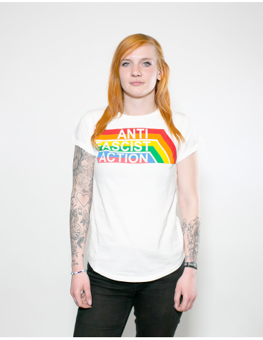 AFA 2.0 - True Rebel - T-Shirt tailliert - White/Rainbow