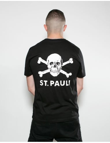 St. Pauli - T-Shirt - Skull II - Black - @ No Borders