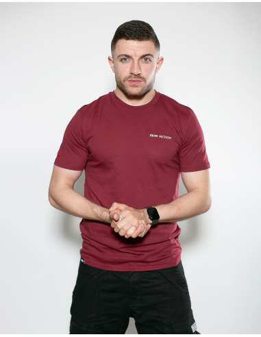 Mob Action Classic - T-Shirt - Burgundy - @ No Borders