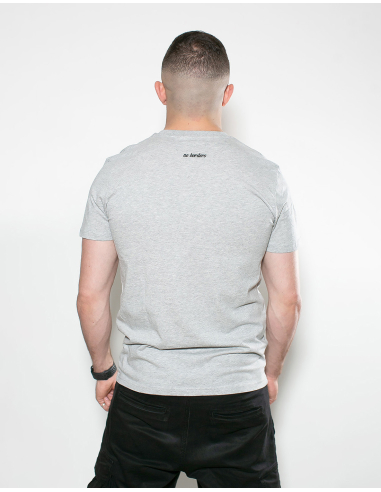 Kein Mensch ist illegal - No Borders - T-Shirt - Heather Grey - @ No Borders