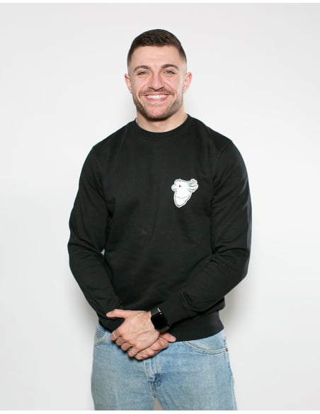 Nationalism sucks - No Borders - Sweater - Black