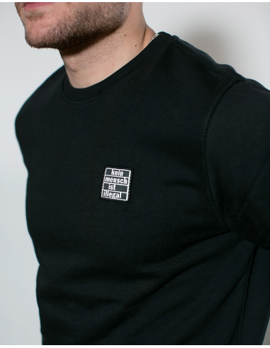 Kein Mensch ist illegal - No Borders - Sweater - Black - @ No Borders