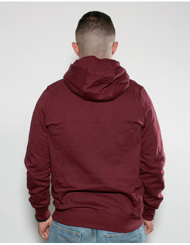 Roter Stern Leipzig - Hoodie - Logo Stick - Burgundy - @ No Borders