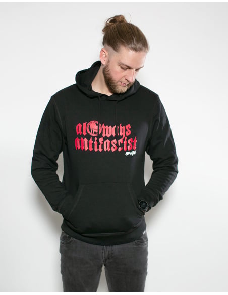 Always Antifascist - Mob Action - Hoodie - Black