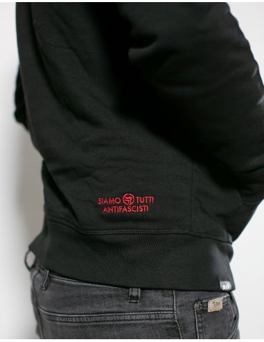 Siamo Tutti Antifascisti - Mob Action - Hoodie - Black - @ No Borders