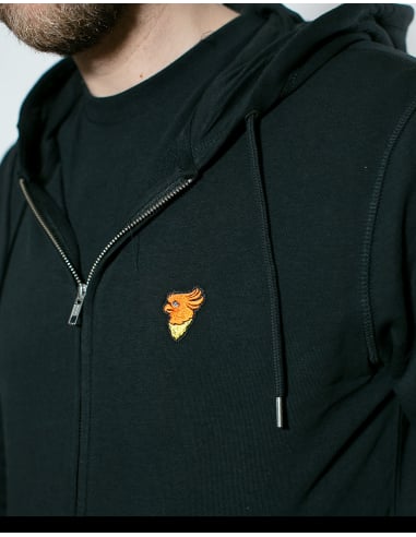 No Borders Kakadu - Zipper - Black - @ No Borders