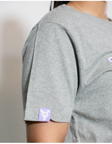 Fußballfans für Feminismus - No Borders - T-Shirt - Grey - @ No Borders