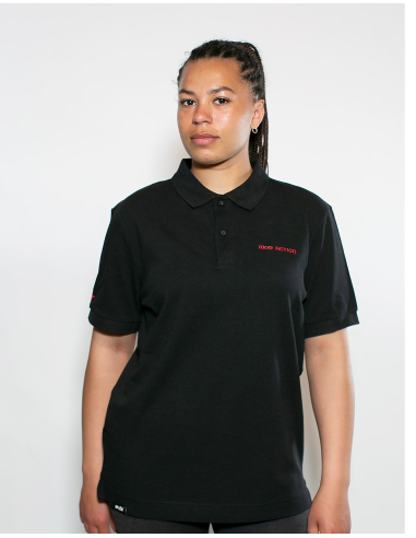 Mob Action Classic - Polo - Black/Red - @ No Borders