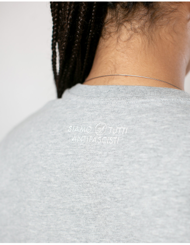 Siamo Tutti Antifascisti - Mob Action - T-Shirt - Grey - @ No Borders
