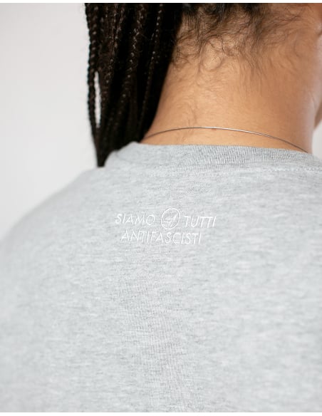 Siamo Tutti Antifascisti - Mob Action - T-Shirt - Grey