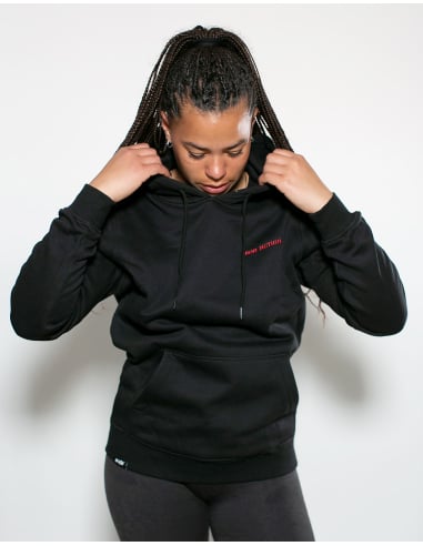 Mob Action Classic - Hoodie - Black/Red - @ No Borders