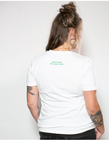 Antifa For Future - No Borders - T-Shirt - White - @ No Borders