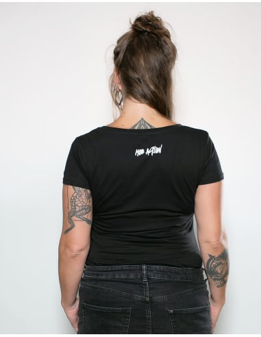 All Cops Are Pigs - Mob Action - T- Shirt tailliert - Black - @ No Borders