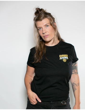 Free All Antifas (Barackus) - Mob Action - SOLI T-Shirt tailliert - Black - @ No Borders