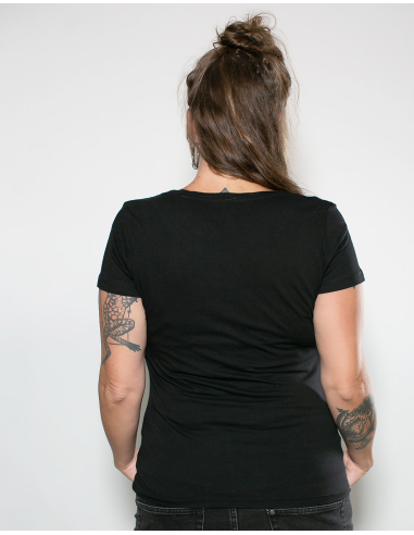 Fight Borders Fight Nations - Black Mosquito - T-Shirt fitted - Black - @ No Borders
