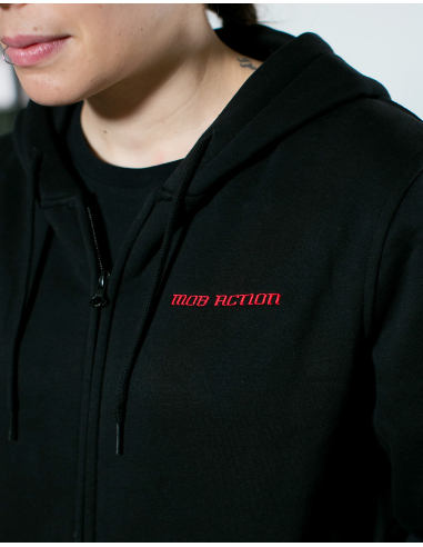 Mob Action Classic - Zipper - Black/Red - @ No Borders