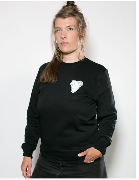 Nationalism sucks - No Borders - Sweater - Black