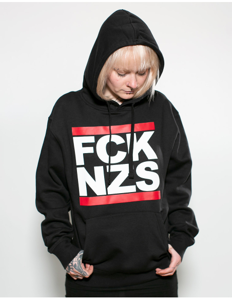 FCK NZS - True Rebel - Hoodie - Black