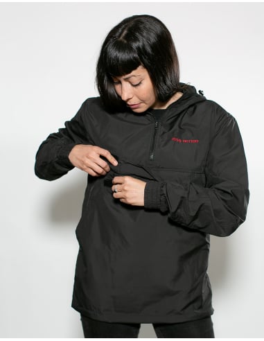 Mob Action Classic - Jacket - Windbreaker - Black/Red - @ No Borders