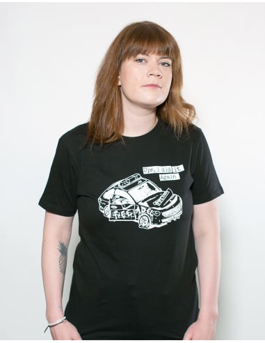 Free Adel - No Borders - SOLI T-Shirt - Black - @ No Borders