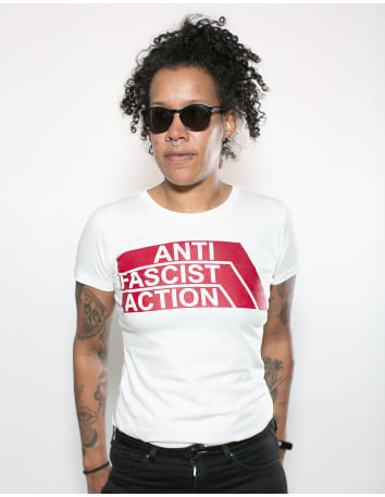 AFA 2.0 - True Rebel - T-Shirt fitted - White/Rainbow - @ No Borders
