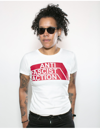 AFA 2.0 - True Rebel - T-Shirt fitted - White/Red - @ No Borders