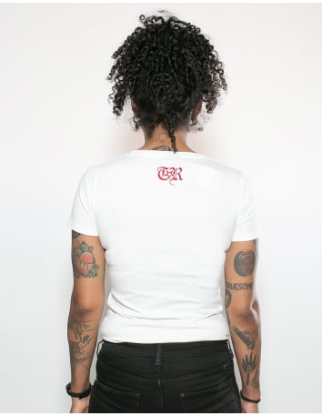 AFA 2.0 - True Rebel - T-Shirt fitted - White/Rainbow - @ No Borders