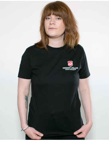 Mission Lifeline - SOLI T-Shirt - Pocket Print - Black - @ No Borders