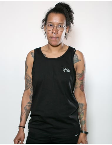No Cops No Nazis - Mob Action - Tanktop - Black - @ No Borders