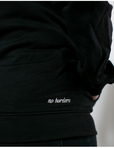 No Borders Cockatoo - Hoodie - Black - @ No Borders