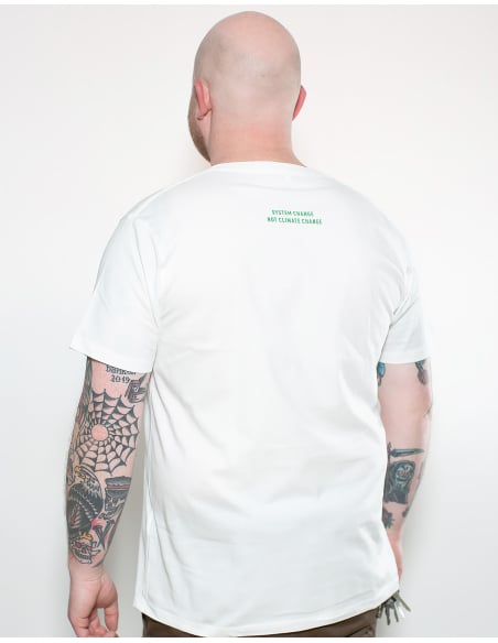 Antifa For Future - No Borders - T-Shirt - White