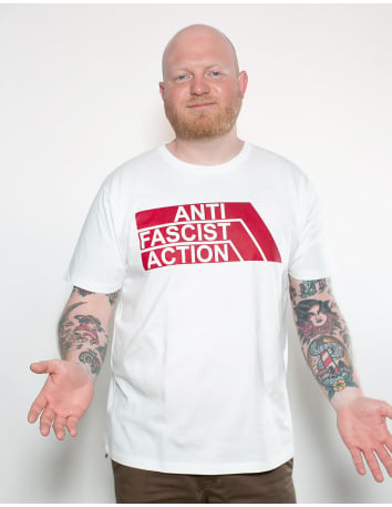 AFA 2.0 - True Rebel - T-Shirt fitted - White/Rainbow - @ No Borders