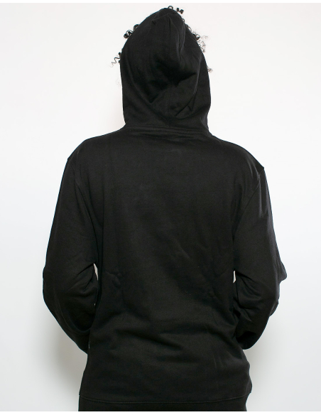 St. Pauli - Hoodie - Skull I - Black/Rainbow